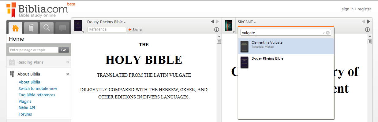 Biblia.com—Logos Online - Verbum Blog